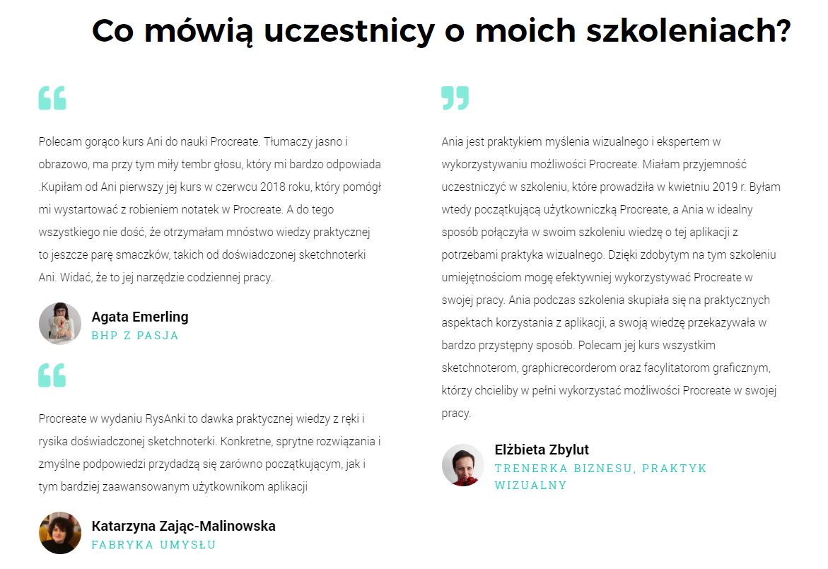 opinie klientów